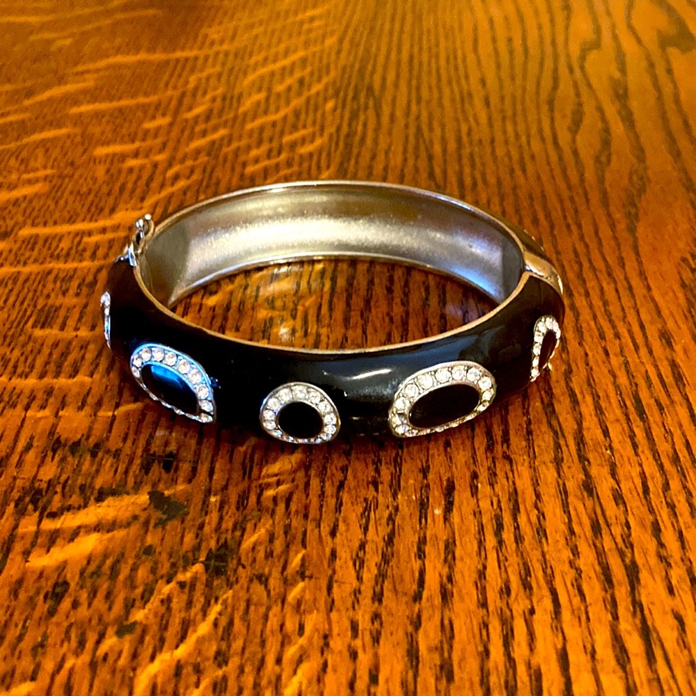 Lia Sophia Gorgeous Black and Bling Bracelet